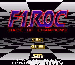  F1 ROC - RACE OF CHAMPIONS